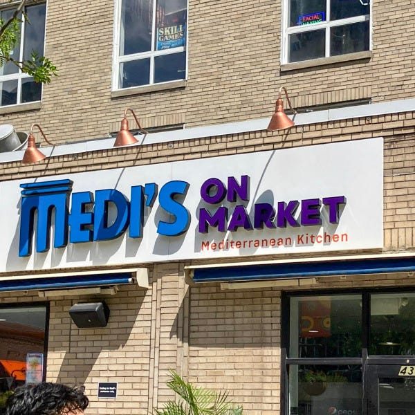 Medi's On Market Custom Channel Letter Sign