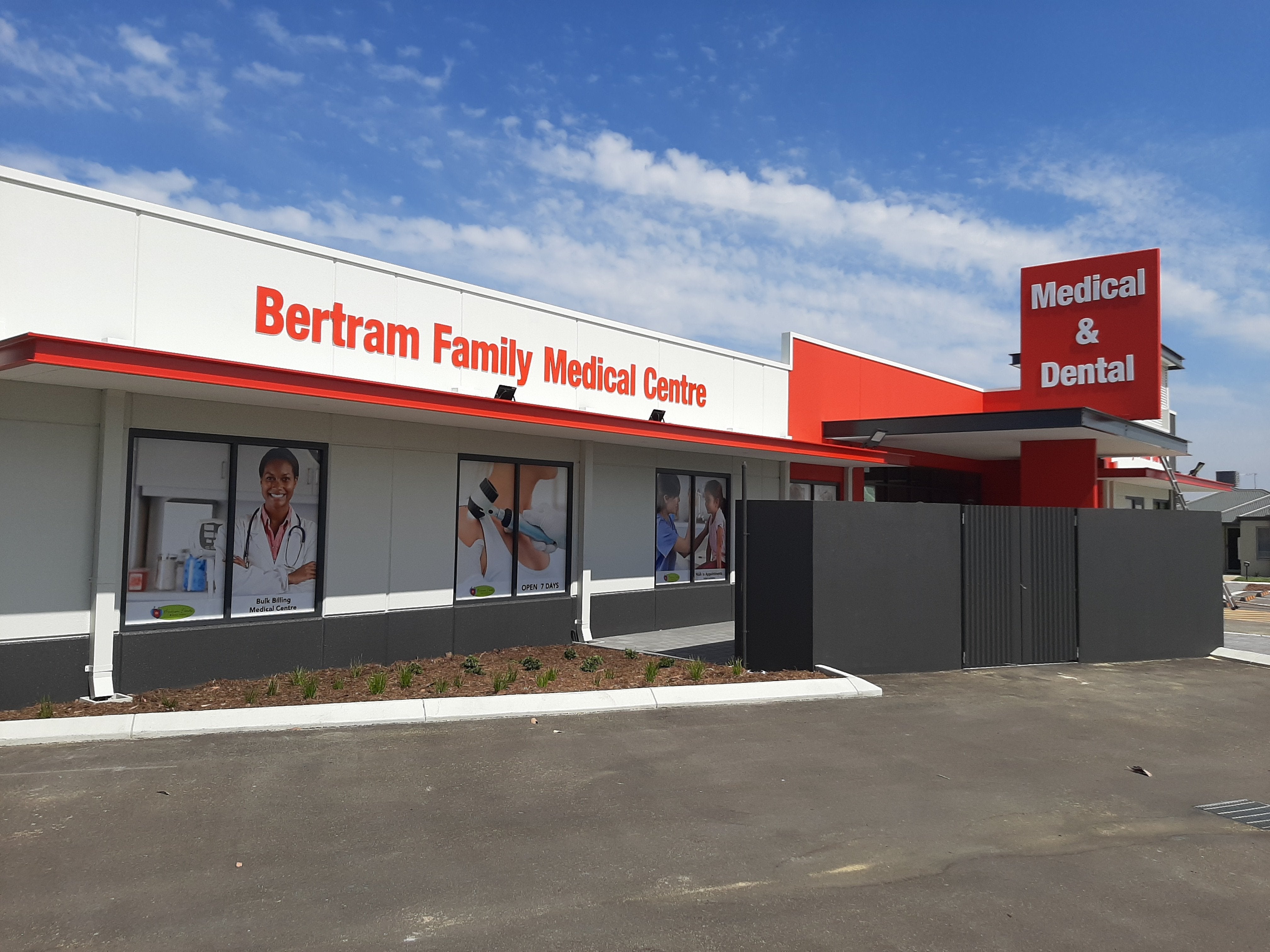 Bertram Family Medical Centre & Ivory Dental Care Store Branding