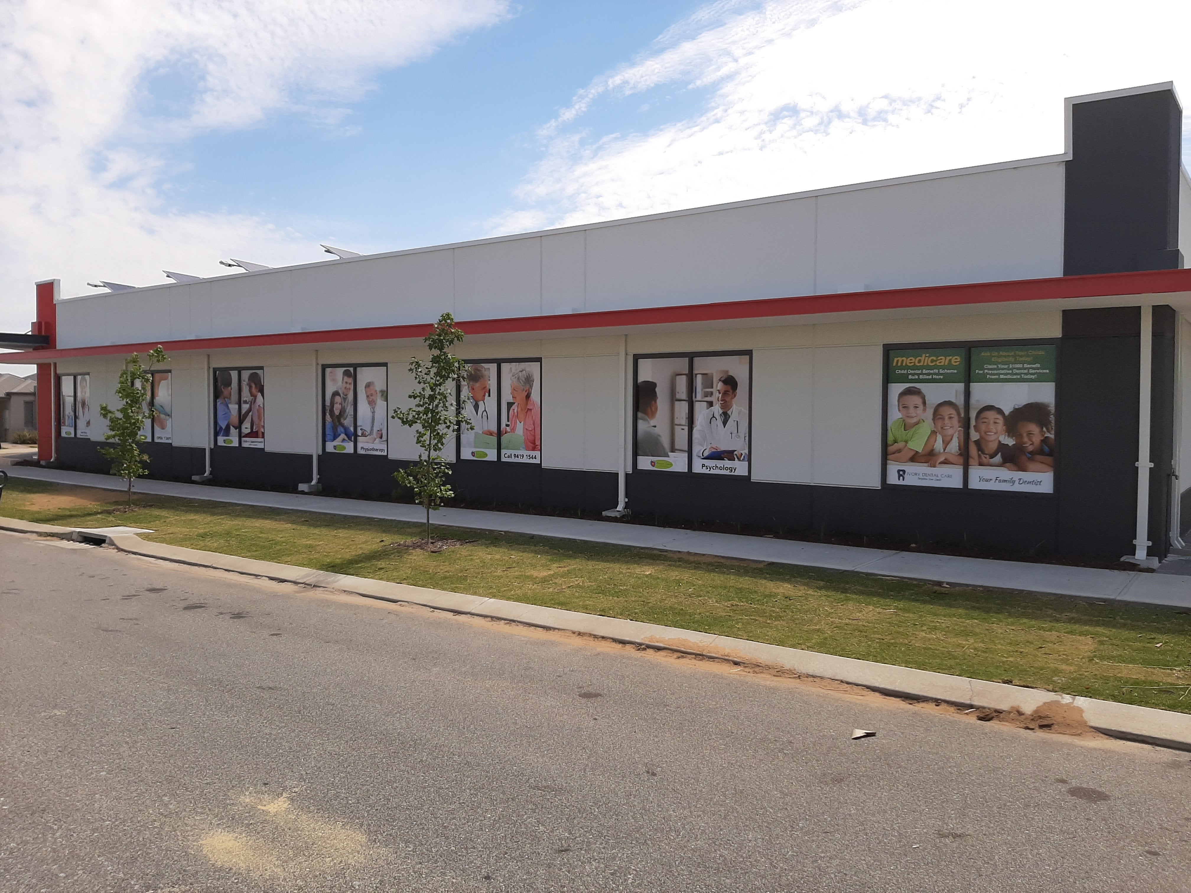 Bertram Family Medical Centre & Ivory Dental Care Store Branding