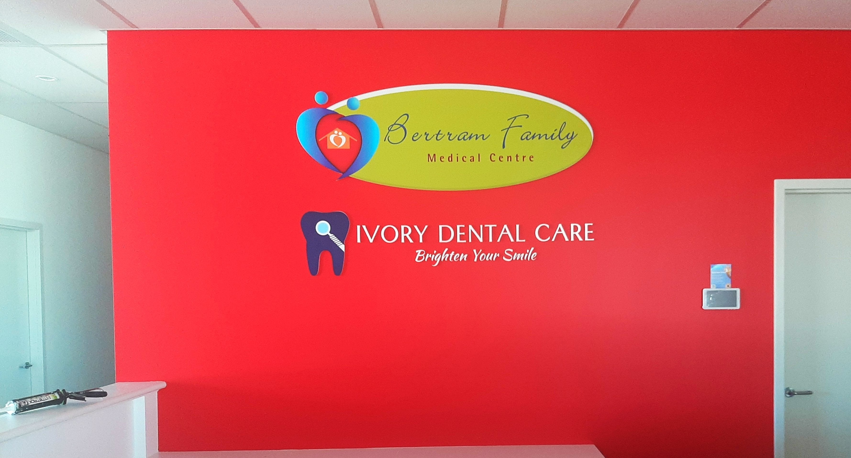 Bertram Family Medical Centre & Ivory Dental Care Store Branding