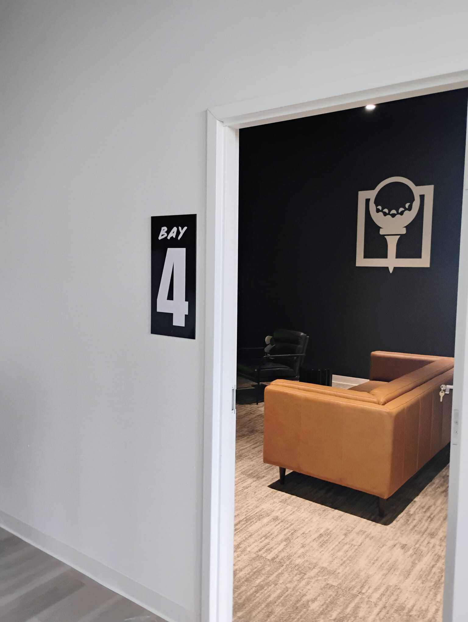 Tee Box Interior Signage & Branding Package in Hallandale Beach, FL