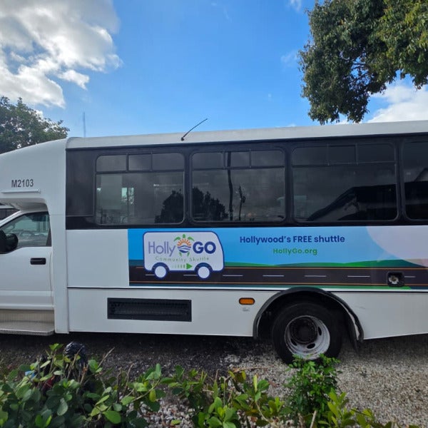 City of Hollywood Shuttle Vehicle Graphics