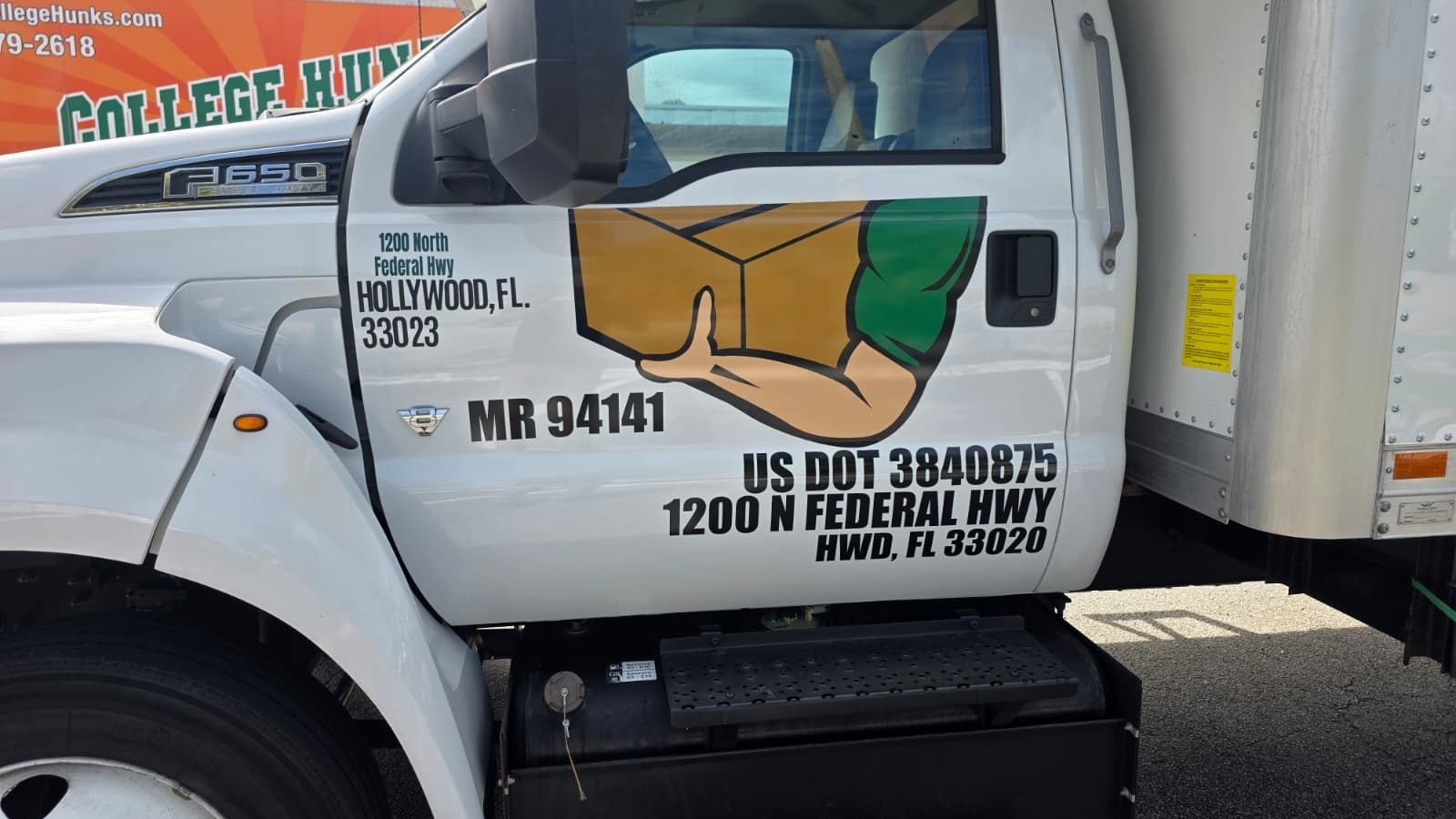 College Hunks Hauling Junk Vehicle Decals