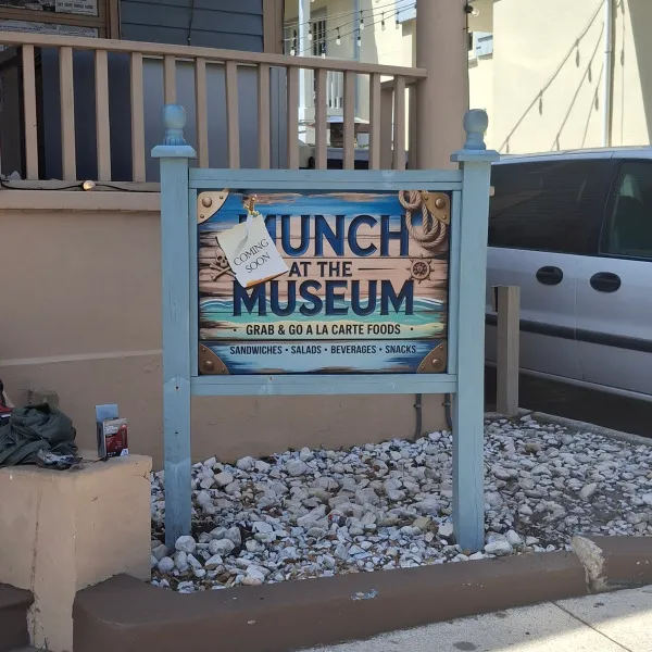 Refaced Post and Panel Sign w- 3MIL ACM for The Shipwreck Museum in St. Augustine