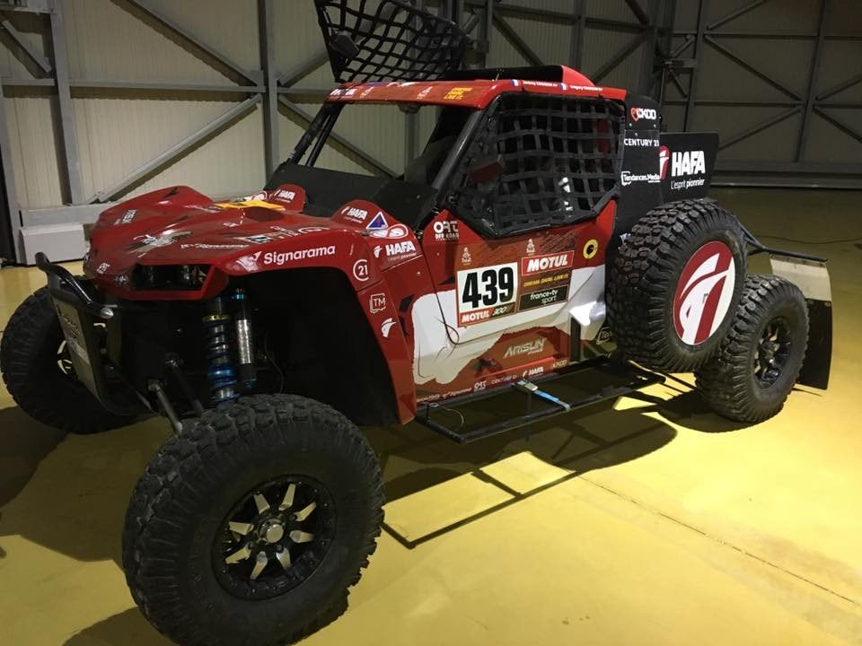 Total Covering véhicule Croizon Dakar 2020