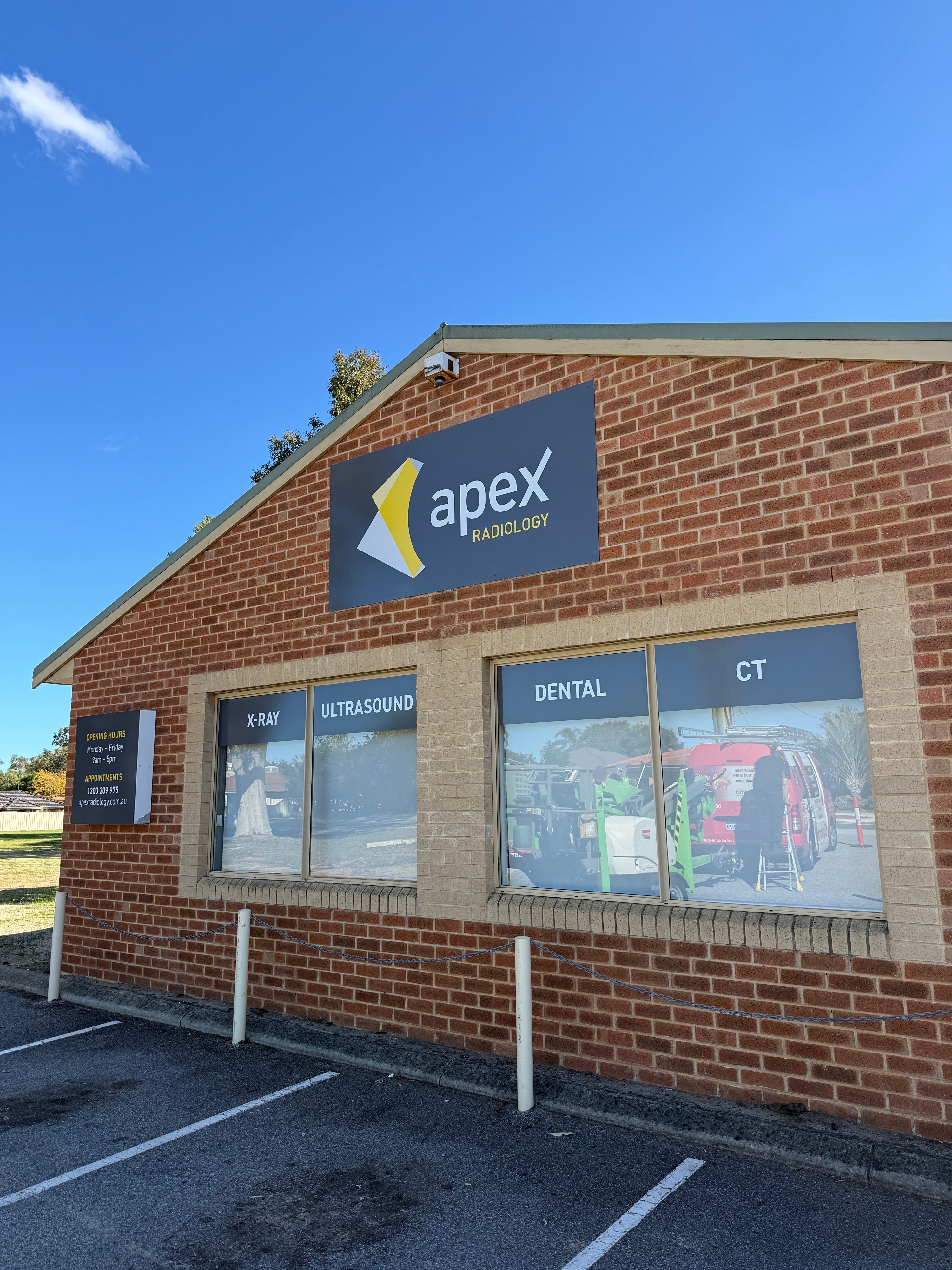 Apex Radiology Rebranding — Quinns Rocks & Forrestfield Clinics