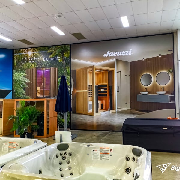 Signage Refresh - Spa World Underwood