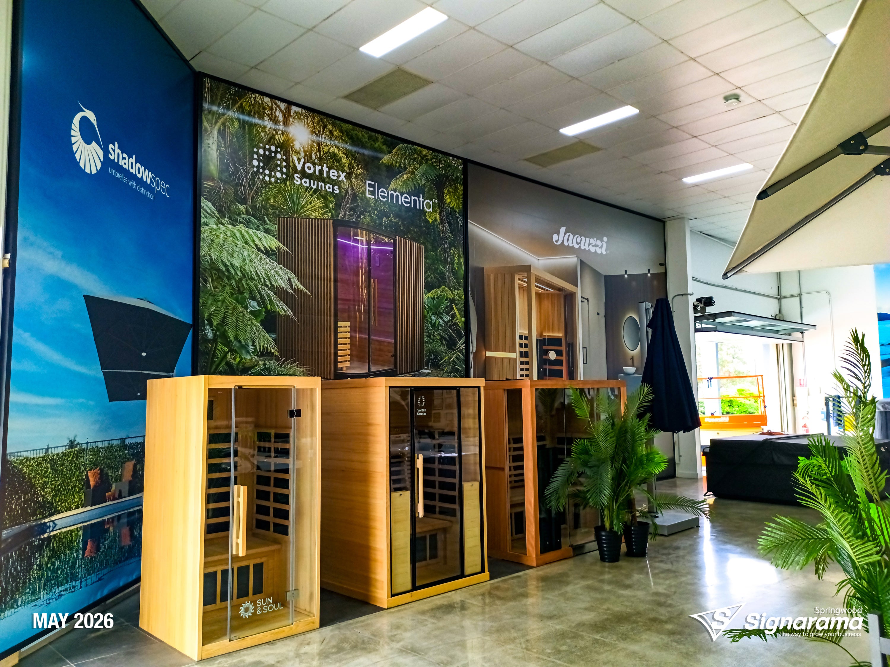 Signage Refresh - Spa World Underwood