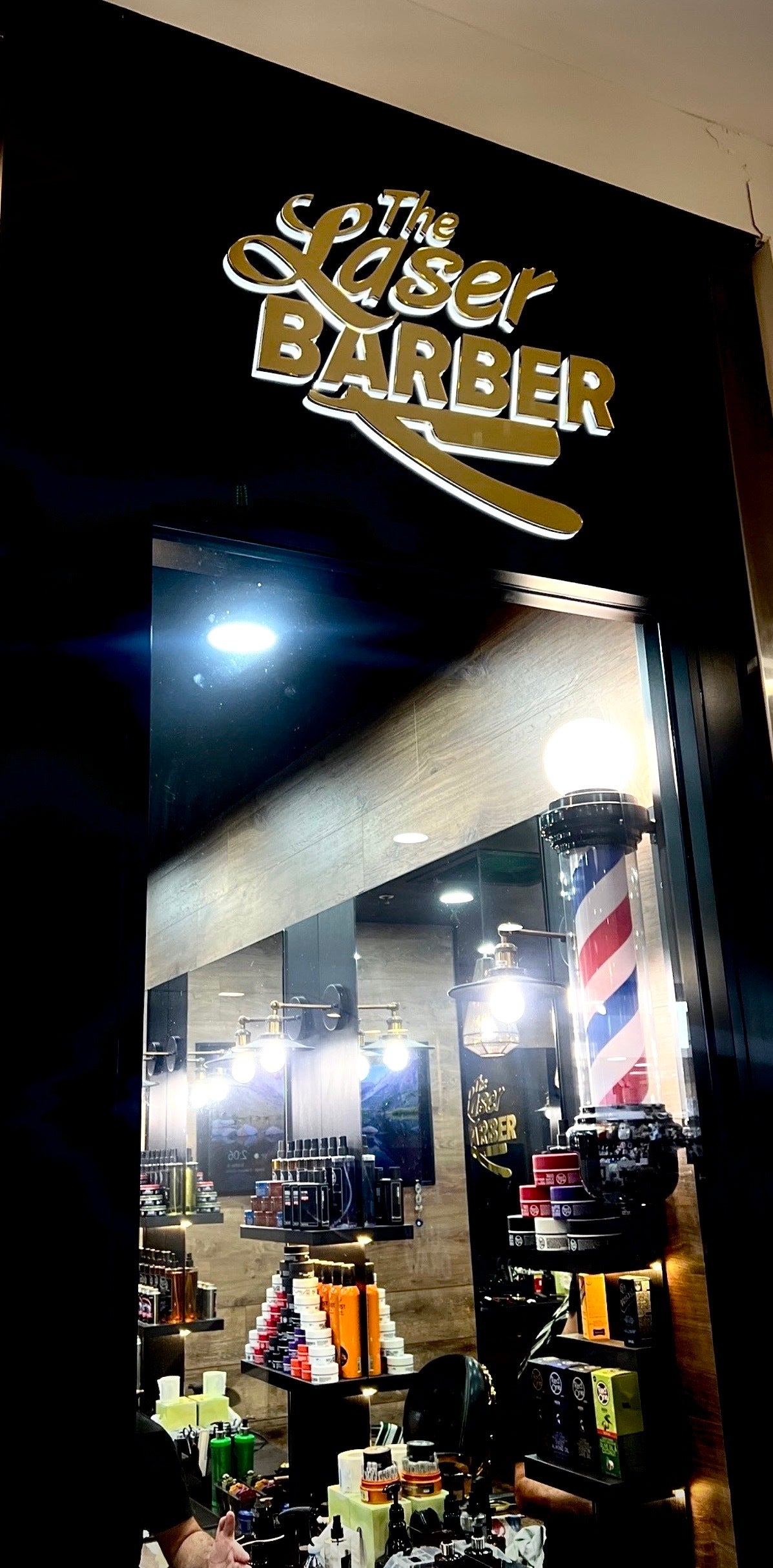 Fresh new look for The Laser Barber Toormina 