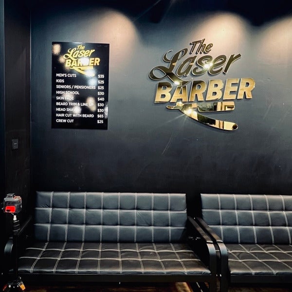 Fresh new look for The Laser Barber Toormina 