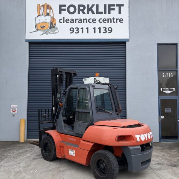 Used Toyota 7T Diesel Forklift #W370