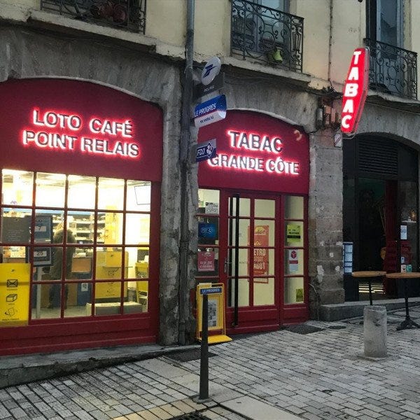ENSEIGNE LUMINEUSE