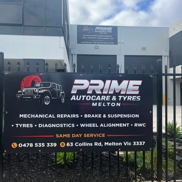 Corflute signs and Kedar Banner
