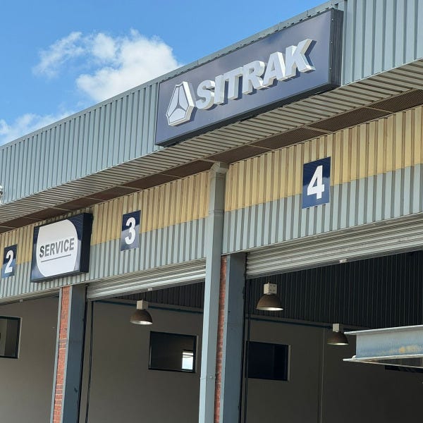 Sitrak 3D Fabricated Building Sign