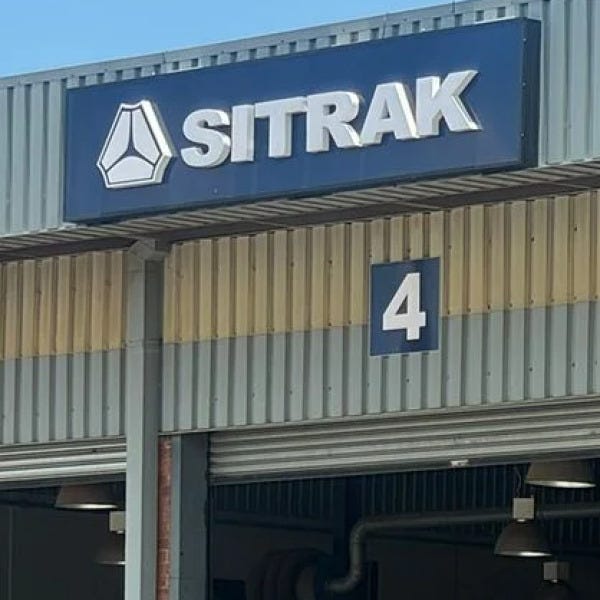 Sitrak 3D Fabricated Building Sign