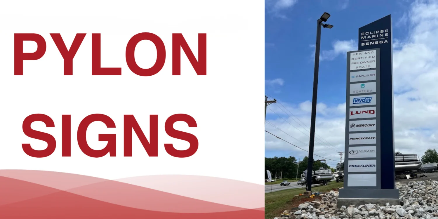 Custom Pylon Signs