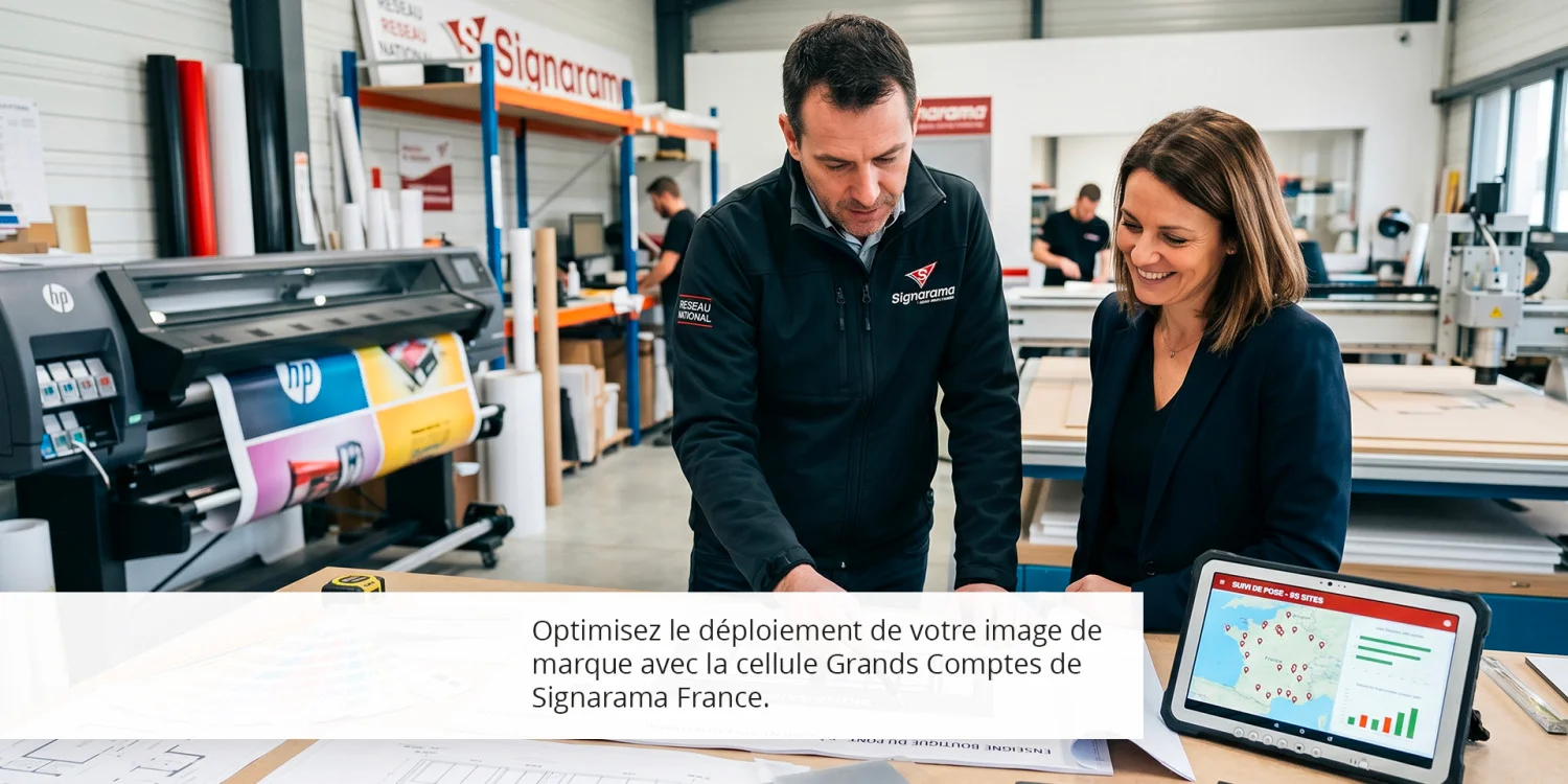 Harmonisation de marque : comment Signarama accompagne les réseaux partout en France ?