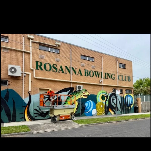 3D Lettering - Rosanna Bowling Club - Rosanna VIC.