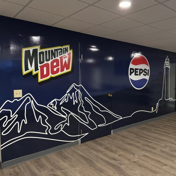 Signarama Concord Delivers Bold Wall Wrap for Pepsi in Manchester, NH