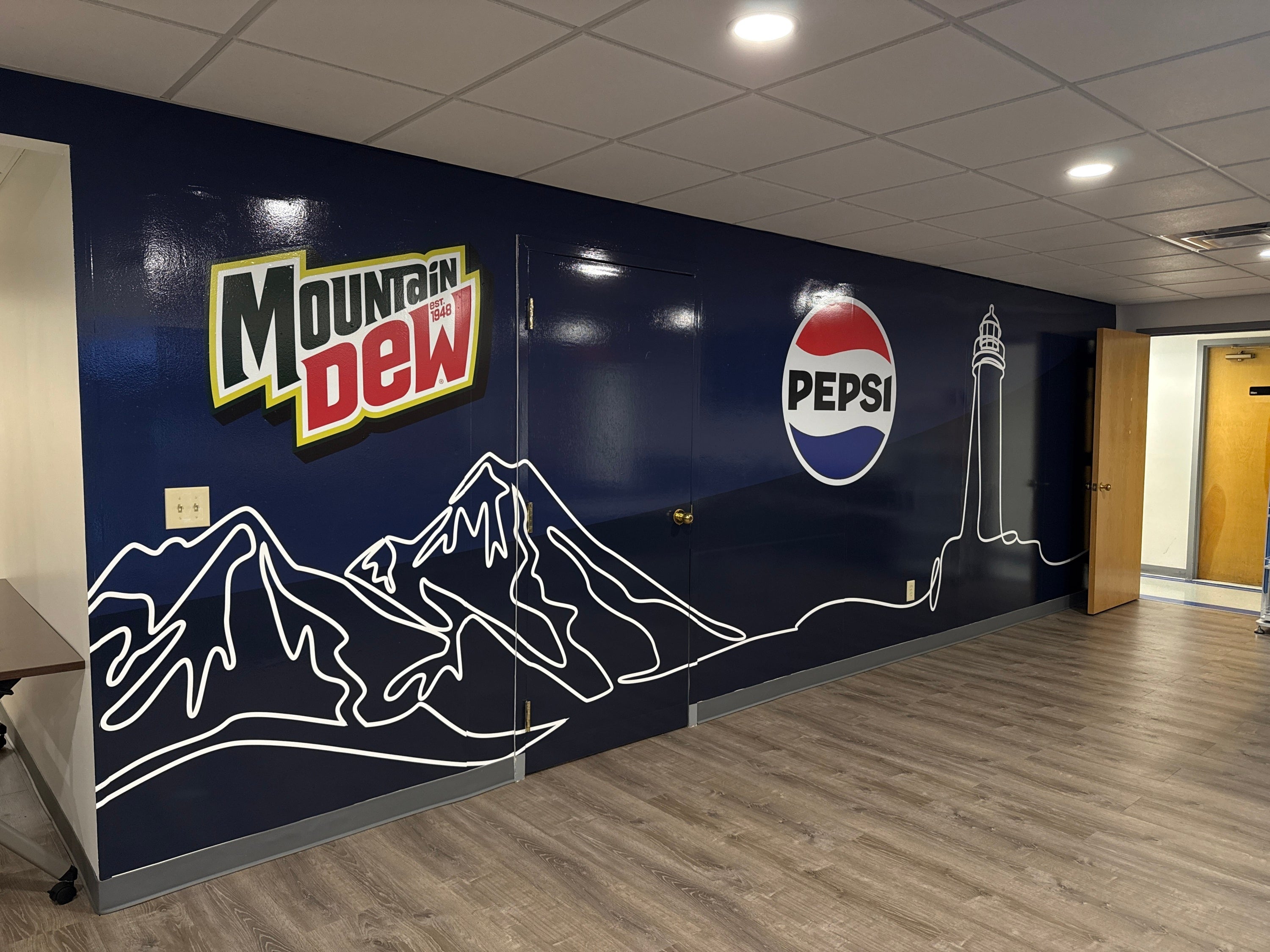 Signarama Concord Delivers Bold Wall Wrap for Pepsi in Manchester, NH