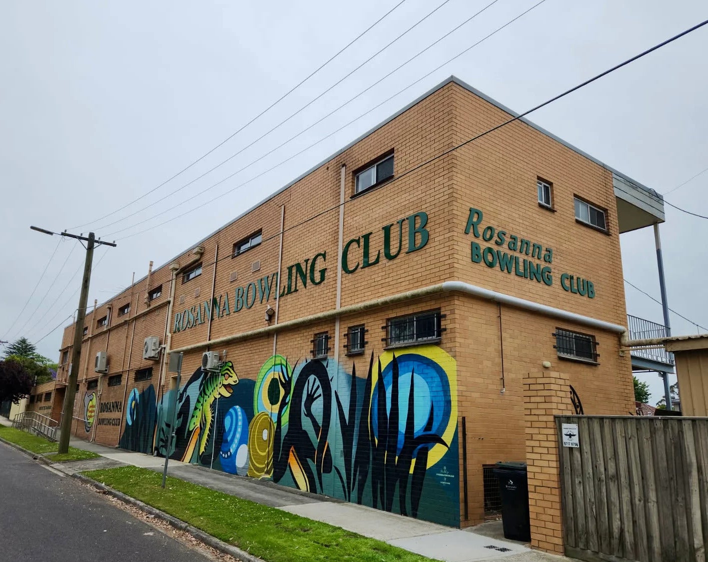 3D Lettering - Rosanna Bowling Club - Rosanna VIC.