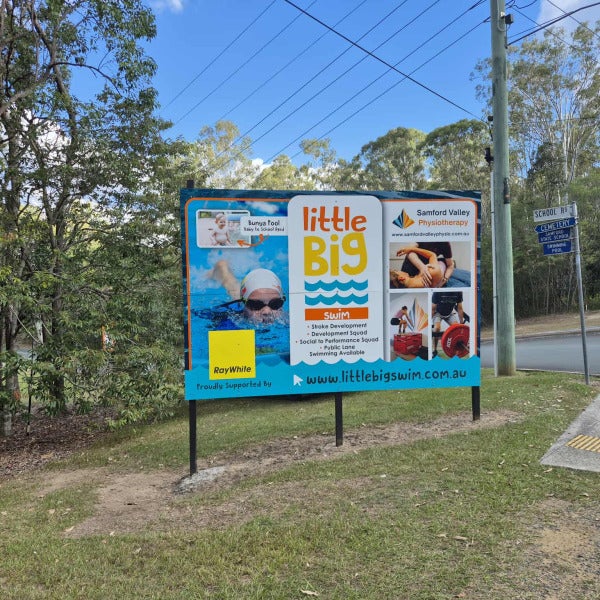 Quality Custom Outdoor Signs to Upgrade Your Business! | Samford Swim School by Signarama Brendale
