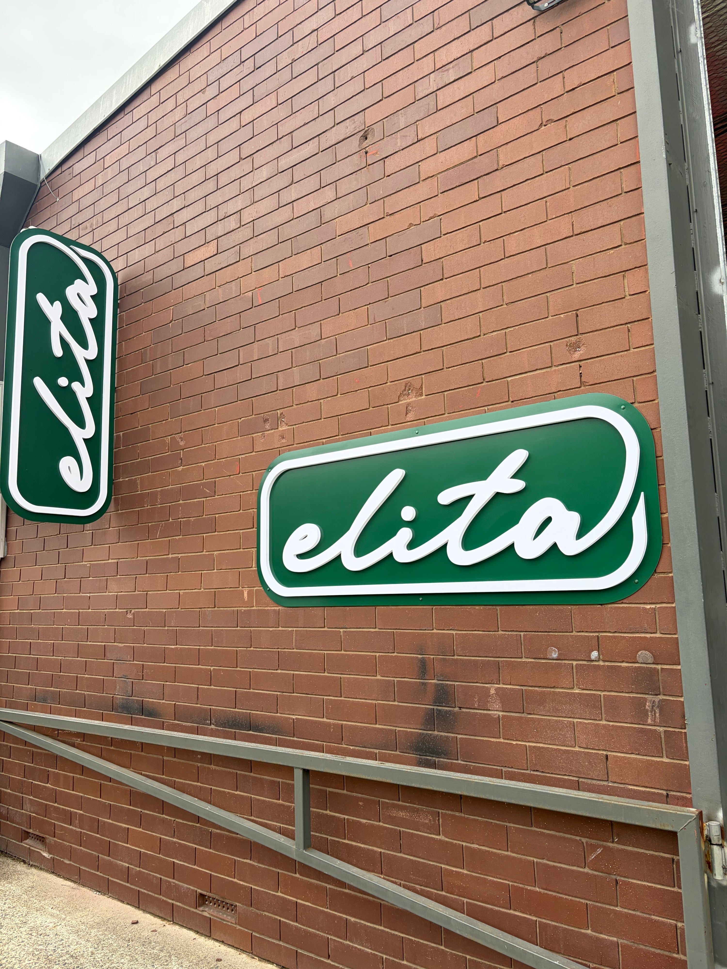 3D Signage for Elita Automotive — ACM Panel & Raised PVC Lettering, Perth