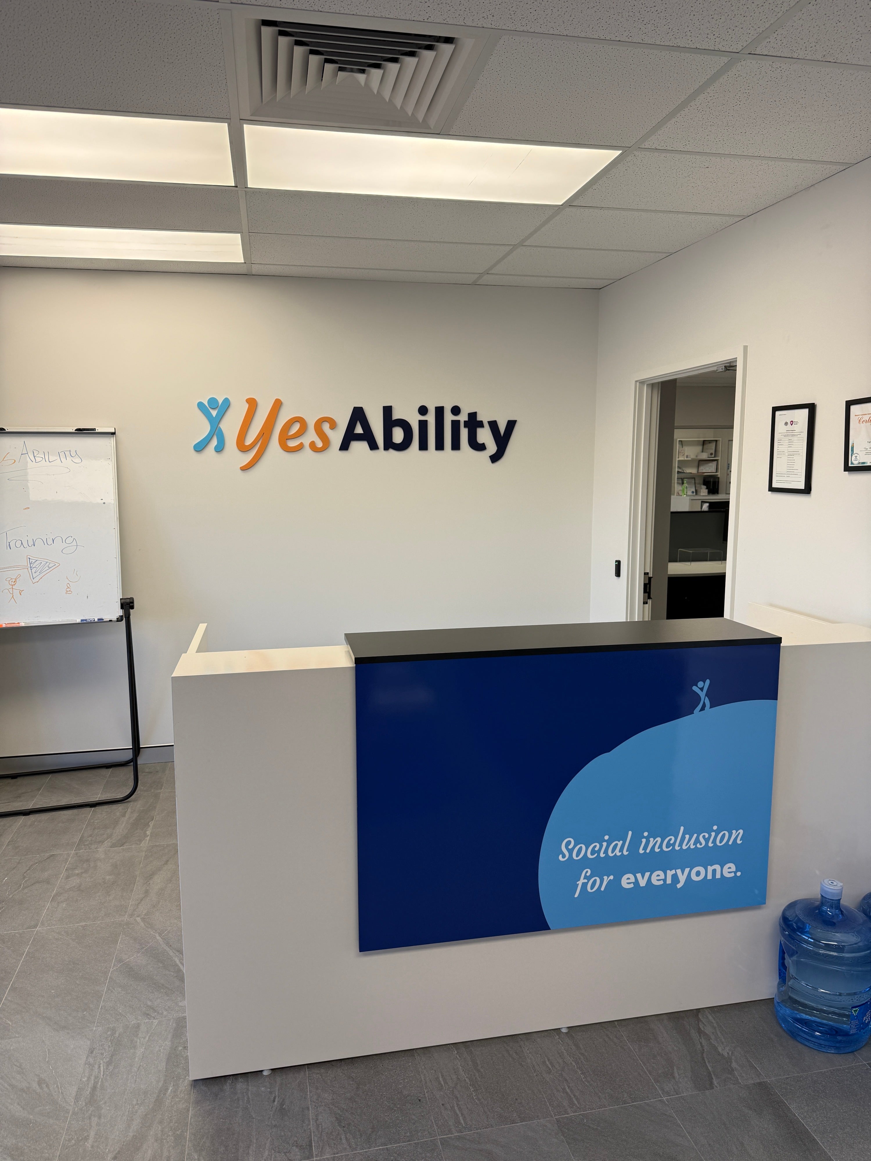 Transforming YesAbility's Brand Presence: A Complete Signage Makeover in Osborne Park