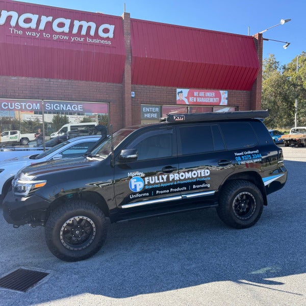 Hitting the Road in Style: Vehicle Signage for Fully Promoted Morley