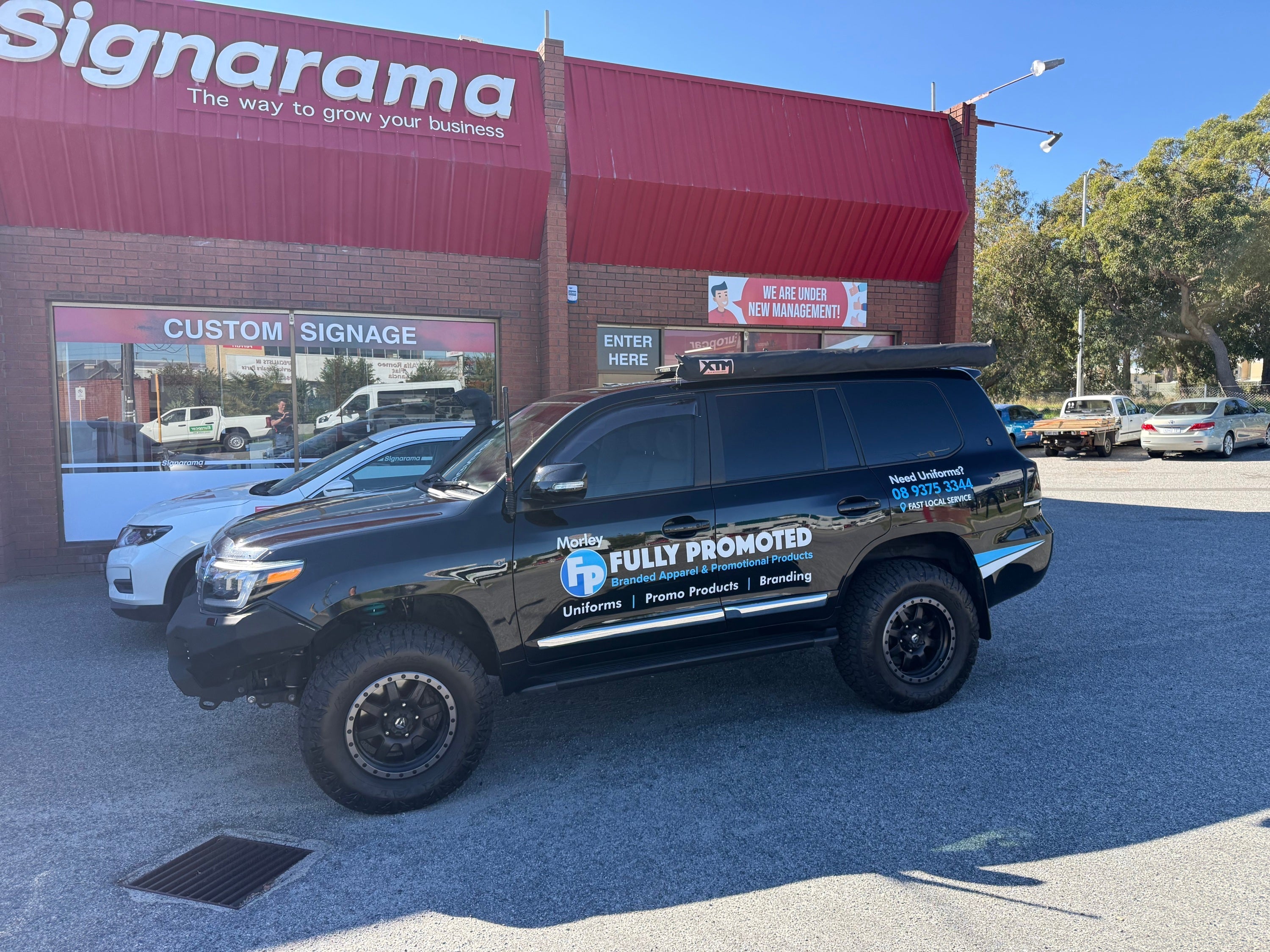 Hitting the Road in Style: Vehicle Signage for Fully Promoted Morley