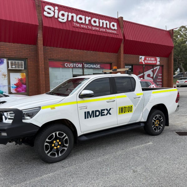 Fleet Signage Done Right: Vehicle Graphics for Imdex