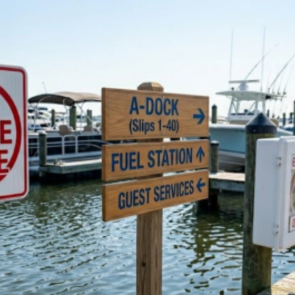 Boat Doc signage