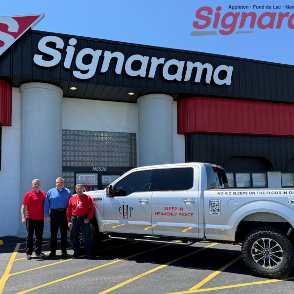 Giving Back to the Fond du Lac Community - One Decal at a Time!