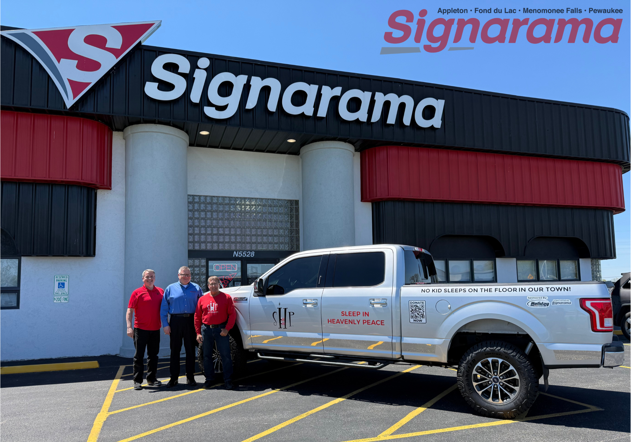 Giving Back to the Fond du Lac Community - One Decal at a Time!