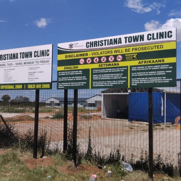 Chromadek Clinic Signage