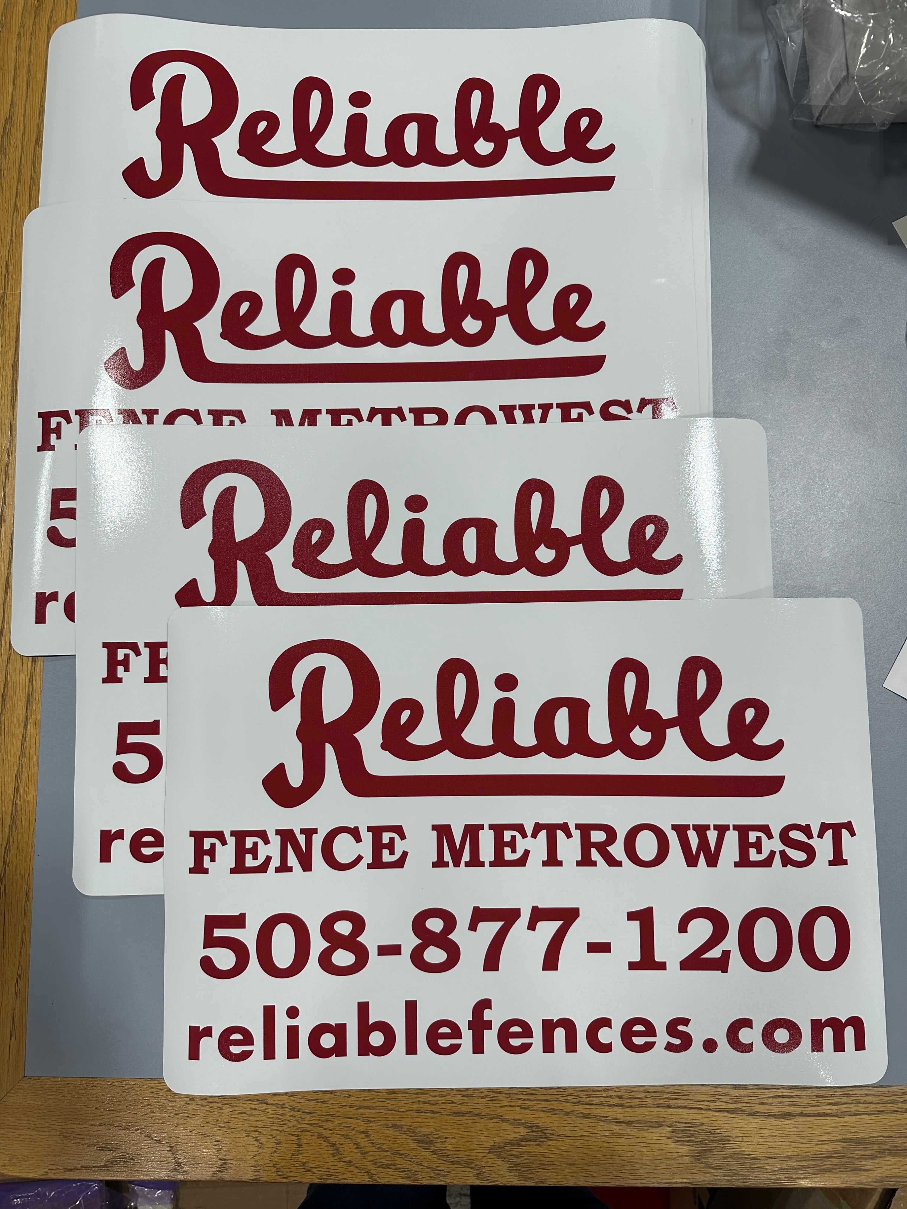 Vehicle Magnets - Reliable Fence (Ashland, MA)
