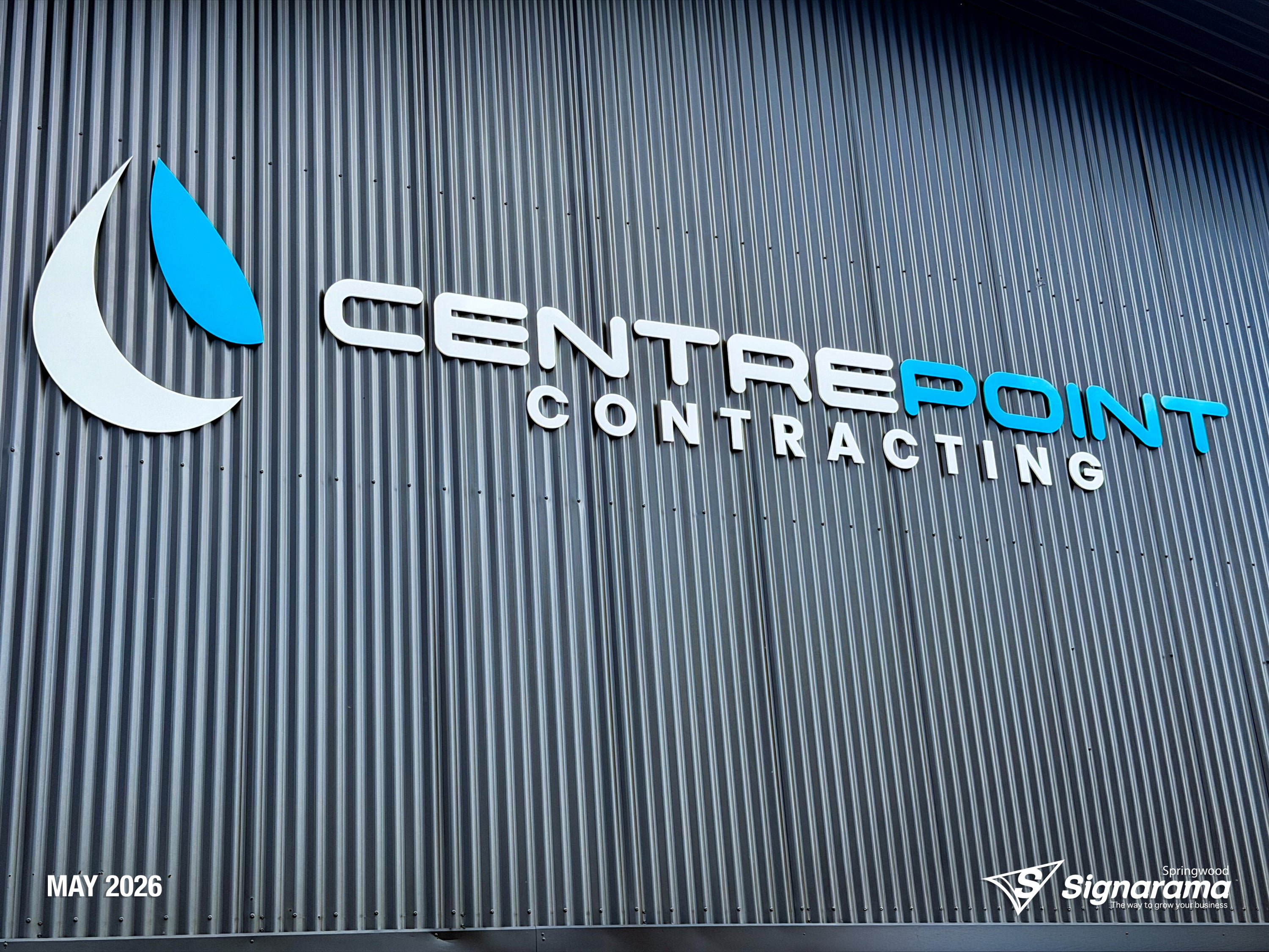 3D Letters - Centrepoint Contracting