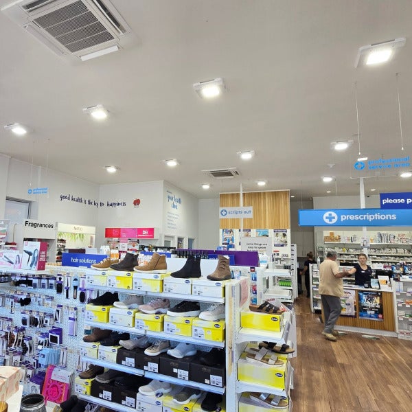 Front Window Graphics for Rebecca Baker Pharmacy