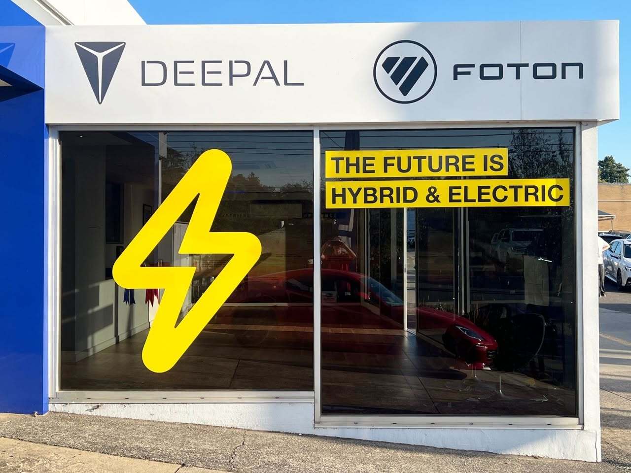 Promotional Window Graphics for Subaru