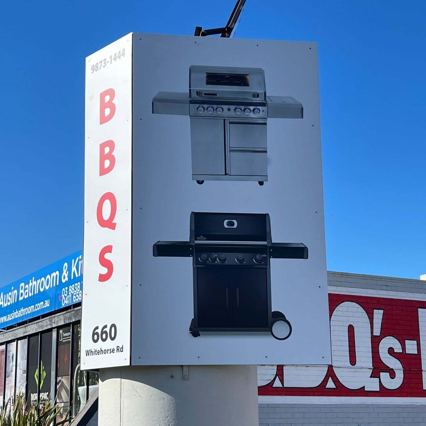 Rebranding Signage for BBQs for US