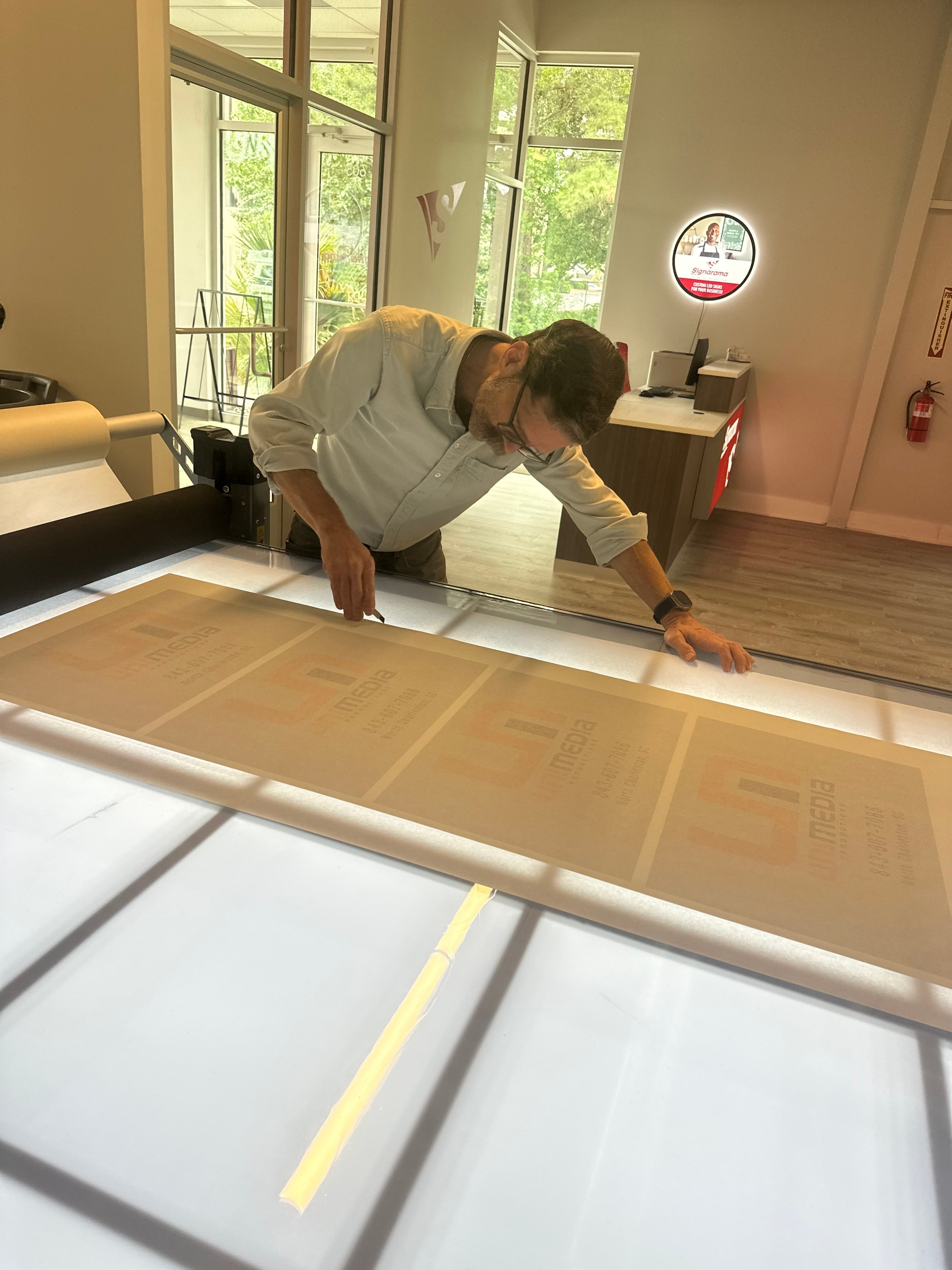 Custom Signs for Unimedia Productions North Charleston, SC