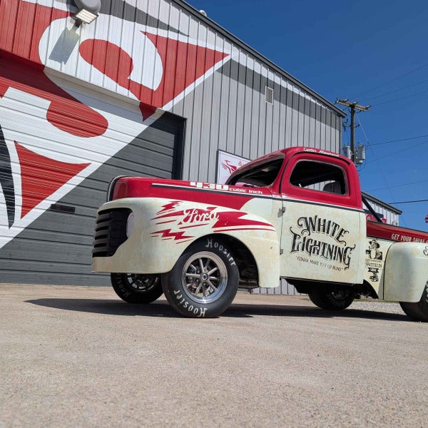1951 Ford F100 “White Lightning” Custom Wrap