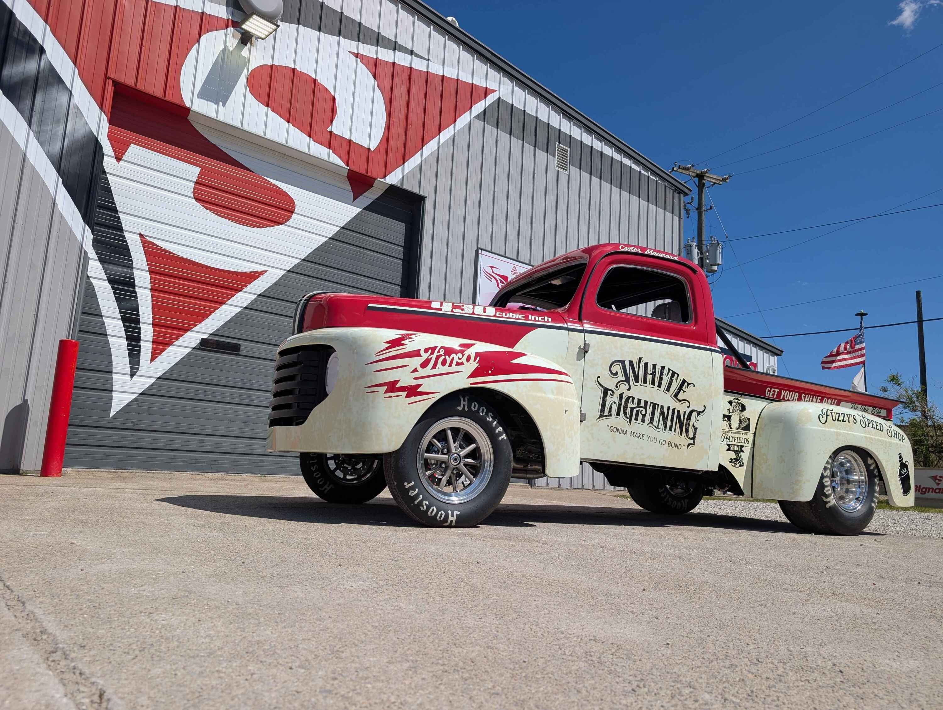 1951 Ford F100 “White Lightning” Custom Wrap