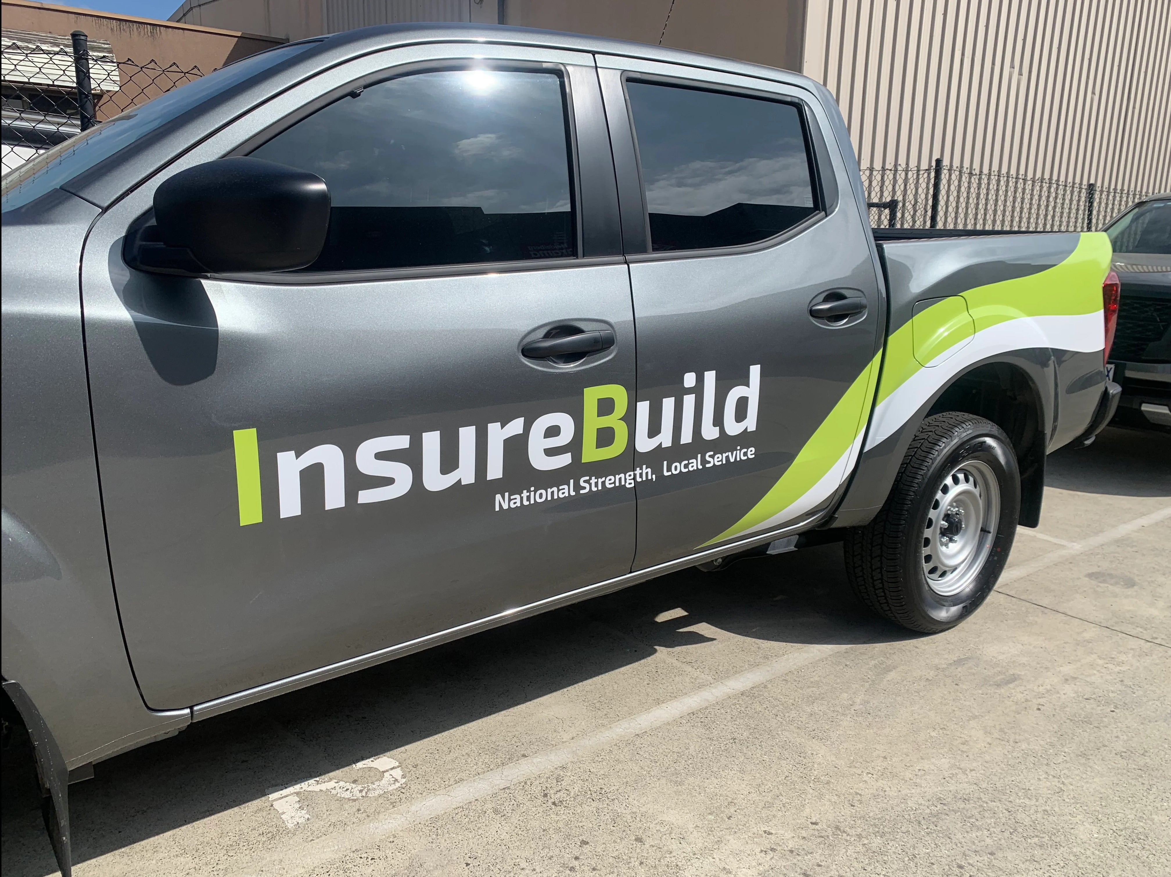 Fleet Graphics - Pattersons InsureBuild - Heidelberg West VIC.
