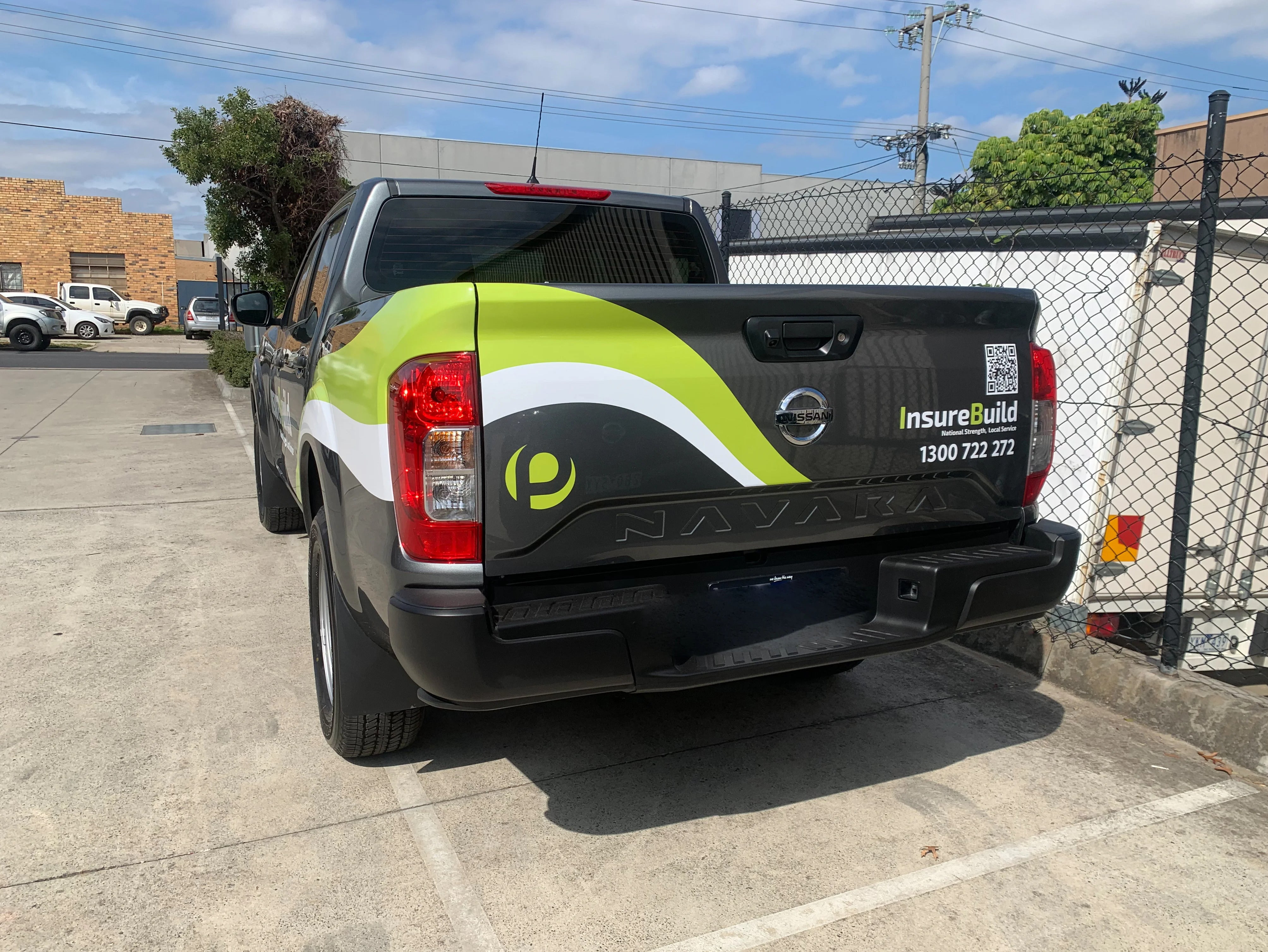 Fleet Graphics - Pattersons InsureBuild - Heidelberg West VIC.