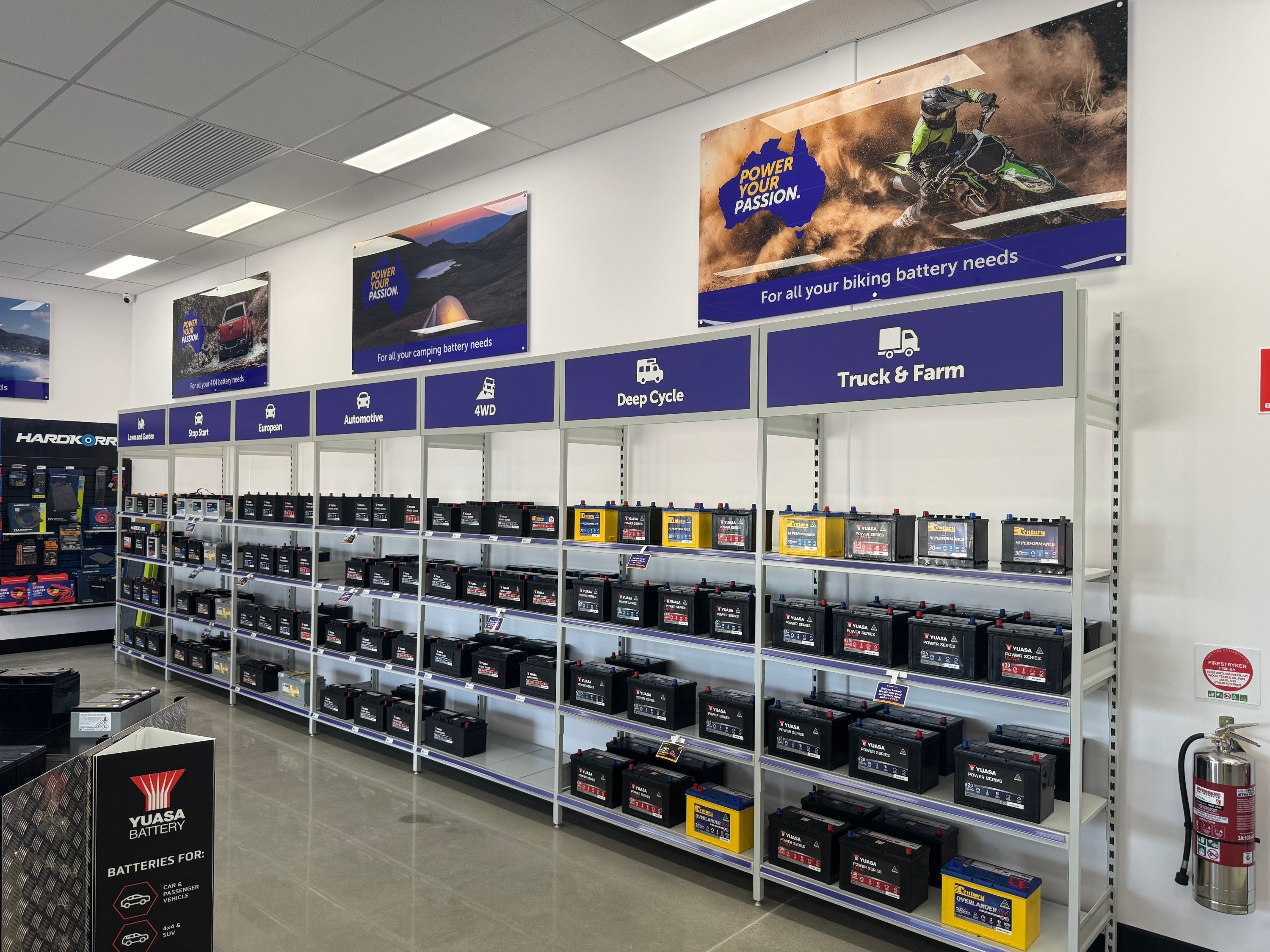 Complete New Business Signage for Battery World Ellenbrook