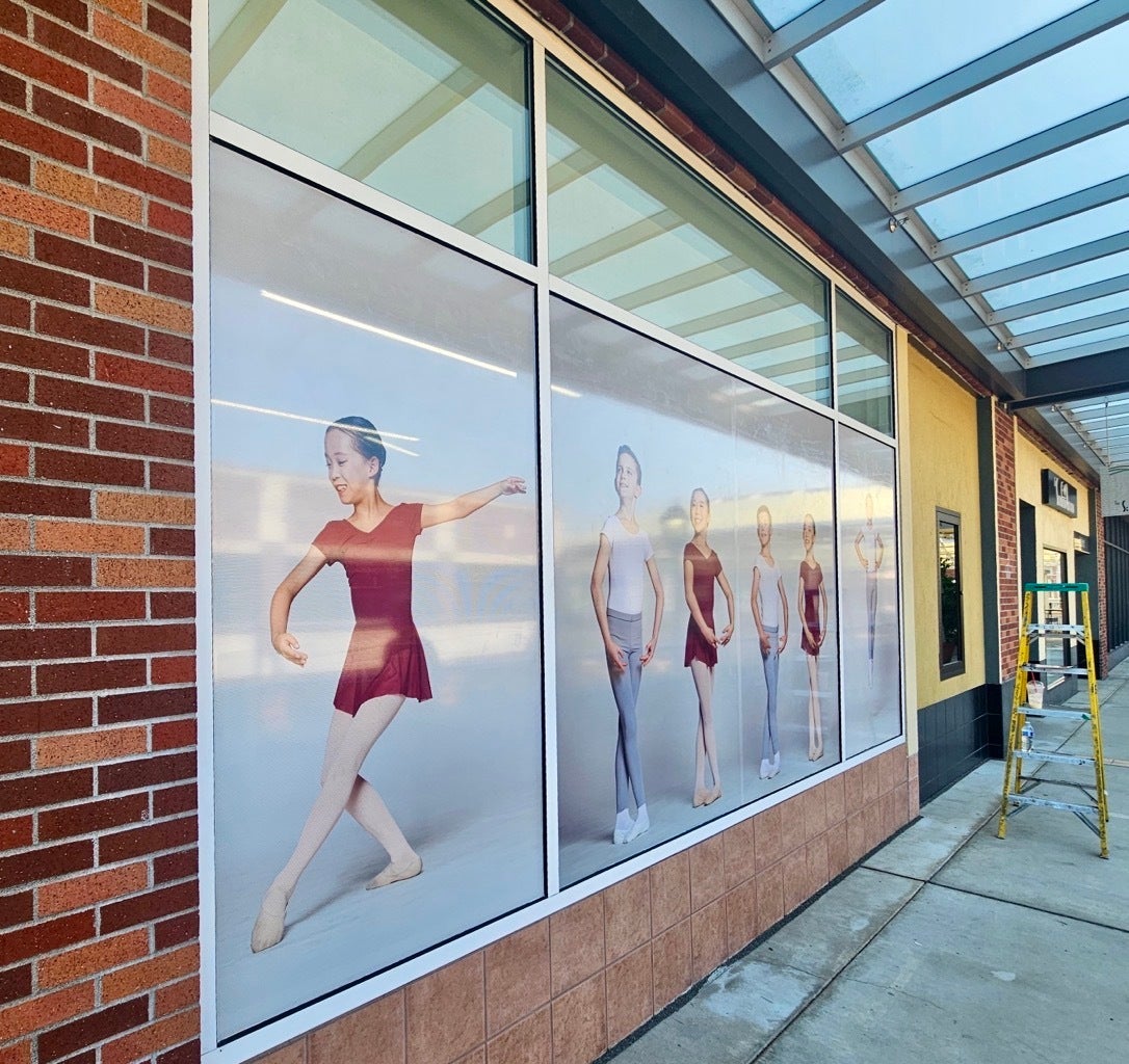 Perforated Vinyl Window Graphics for Retail Storefronts | Signarama Redmond