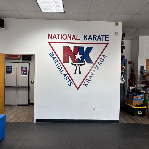 National Karate Wall Mural Mid-range view