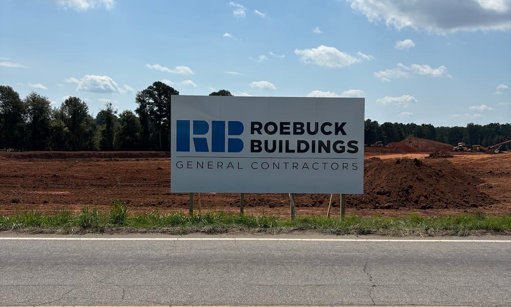 Roebuck Buildings Signage