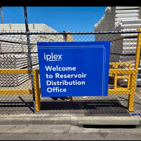 Building Signage - Iplex Australia - Reservoir VIC.